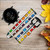 CA0631 Watercolor Paint Set Leather & Silicone Smart Watch Band Strap For Fossil Smartwatch CA0631 Watercolor Paint Set Leather & Silicone Smart Watch Band Strap For Fossil Smartwatch