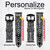CA0204 Mayan Pattern Leather & Silicone Smart Watch Band Strap For Wristwatch Smartwatch
