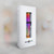 CA0342 Tie Dye Color Leather & Silicone Smart Watch Band Strap For Wristwatch Smartwatch