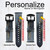 CA0736 Danger Radioactive Leather & Silicone Smart Watch Band Strap For Wristwatch Smartwatch
