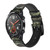 CA0763 Biohazard Zombie Hunter Graphic Leather & Silicone Smart Watch Band Strap For Wristwatch Smartwatch