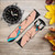 CA0764 Pop Art Leather & Silicone Smart Watch Band Strap For Wristwatch Smartwatch