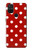 S2951 Red Polka Dots Case For OnePlus Nord N10 5G