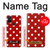 S2951 Red Polka Dots Case For OnePlus Nord N10 5G