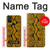 S3365 Yellow Python Skin Graphic Print Case For OnePlus Nord N10 5G