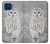 S1566 Snowy Owl White Owl Case For Motorola One 5G