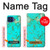 S2377 Turquoise Gemstone Texture Graphic Printed Case For Motorola One 5G