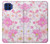 S3036 Pink Sweet Flower Flora Case For Motorola One 5G