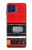 S3204 Red Cassette Recorder Graphic Case For Motorola One 5G