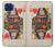 S3429 Queen Hearts Card Case For Motorola One 5G