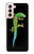 S0125 Green Madagascan Gecko Case For Samsung Galaxy S21 5G