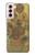 S0214 Van Gogh Vase Fifteen Sunflowers Case For Samsung Galaxy S21 5G