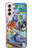 S0588 Wall Graffiti Case For Samsung Galaxy S21 5G