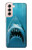 S0830 White Shark Case For Samsung Galaxy S21 5G