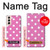 S2358 Pink Polka Dots Case For Samsung Galaxy S21 5G