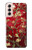 S2414 Red Blossoming Almond Tree Van Gogh Case For Samsung Galaxy S21 5G