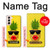 S2443 Funny Pineapple Sunglasses Kiss Case For Samsung Galaxy S21 5G