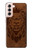 S2529 Leo Zodiac Tattoo Brown Graphic Print Case For Samsung Galaxy S21 5G