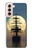 S2897 Pirate Ship Moon Night Case For Samsung Galaxy S21 5G
