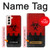 S2917 Biohazards Virus Red Alert Case For Samsung Galaxy S21 5G