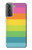 S2363 Rainbow Pattern Case For Samsung Galaxy S21 Plus 5G, Galaxy S21+ 5G
