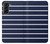 S2767 Navy White Striped Case For Samsung Galaxy S21 Plus 5G, Galaxy S21+ 5G