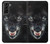 S2823 Black Wolf Blue Eyes Face Case For Samsung Galaxy S21 Plus 5G, Galaxy S21+ 5G