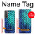 S3047 Green Mermaid Fish Scale Case For Samsung Galaxy S21 Plus 5G, Galaxy S21+ 5G
