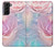 S3050 Vintage Pastel Flowers Case For Samsung Galaxy S21 Plus 5G, Galaxy S21+ 5G