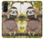 S3138 Cute Baby Sloth Paint Case For Samsung Galaxy S21 Plus 5G, Galaxy S21+ 5G