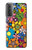 S3281 Colorful Hippie Flowers Pattern Case For Samsung Galaxy S21 Plus 5G, Galaxy S21+ 5G