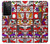 S1923 Hanafuda Japanese Flower Card Case For Samsung Galaxy S21 Ultra 5G