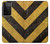 S2231 Yellow and Black Line Hazard Striped Case For Samsung Galaxy S21 Ultra 5G