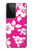 S2246 Hawaiian Hibiscus Pink Pattern Case For Samsung Galaxy S21 Ultra 5G