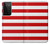 S2364 Red and White Striped Case For Samsung Galaxy S21 Ultra 5G