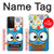 S2521 Cute Nerd Owl Cartoon Case For Samsung Galaxy S21 Ultra 5G