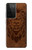 S2529 Leo Zodiac Tattoo Brown Graphic Print Case For Samsung Galaxy S21 Ultra 5G