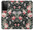 S2727 Vintage Rose Pattern Case For Samsung Galaxy S21 Ultra 5G