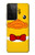 S2760 Yellow Duck Tuxedo Cartoon Case For Samsung Galaxy S21 Ultra 5G