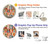 S2854 Cute Xmas Pattern Case For Samsung Galaxy S21 Ultra 5G