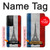 S2859 Vintage France Flag Eiffel Tower Case For Samsung Galaxy S21 Ultra 5G