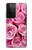 S2943 Pink Rose Case For Samsung Galaxy S21 Ultra 5G