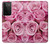 S2943 Pink Rose Case For Samsung Galaxy S21 Ultra 5G