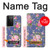 S3265 Vintage Flower Pattern Case For Samsung Galaxy S21 Ultra 5G