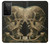S3358 Vincent Van Gogh Skeleton Cigarette Case For Samsung Galaxy S21 Ultra 5G