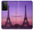S3447 Eiffel Paris Sunset Case For Samsung Galaxy S21 Ultra 5G