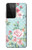S3494 Vintage Rose Polka Dot Case For Samsung Galaxy S21 Ultra 5G