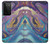 S3676 Colorful Abstract Marble Stone Case For Samsung Galaxy S21 Ultra 5G