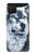 S0123 Grim White Wolf Case For Samsung Galaxy A12 S0123 Grim White Wolf Case For Samsung Galaxy A12