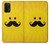 S1145 Yellow Mustache Sun Case For Samsung Galaxy A32 5G
